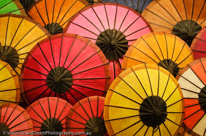 image of Luang Prabang umbrellas
