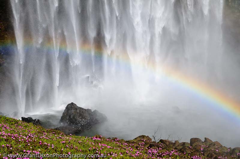 image of Bolaven waterfall rainbow 3