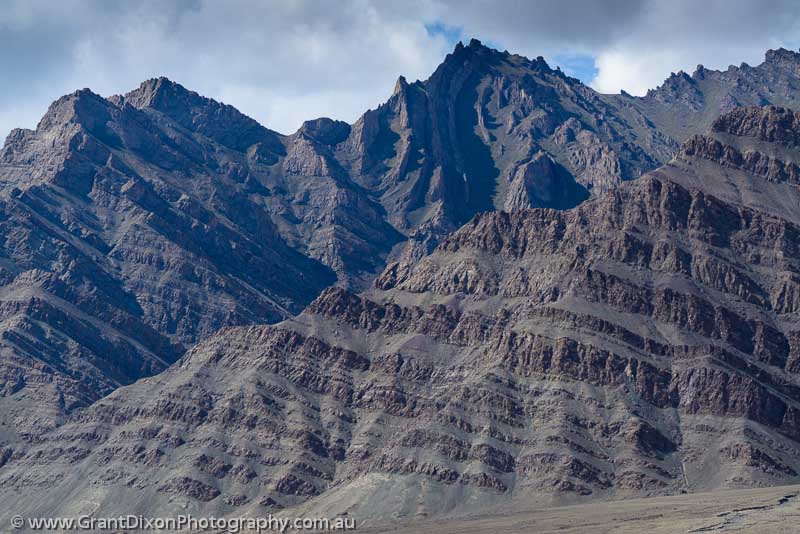 image of Ladakh rock strata 2