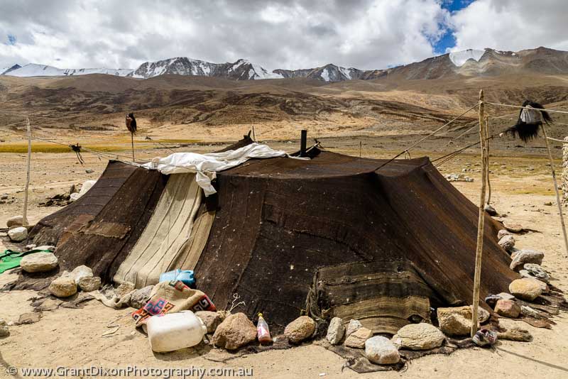 image of Tso Moriri nomad camp