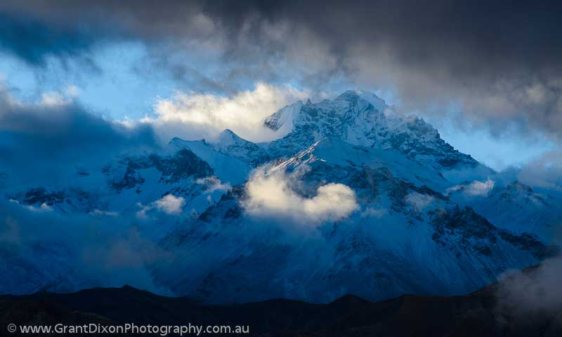 image of Himalaya clearing cloud