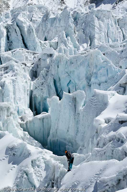 image of In the icefall