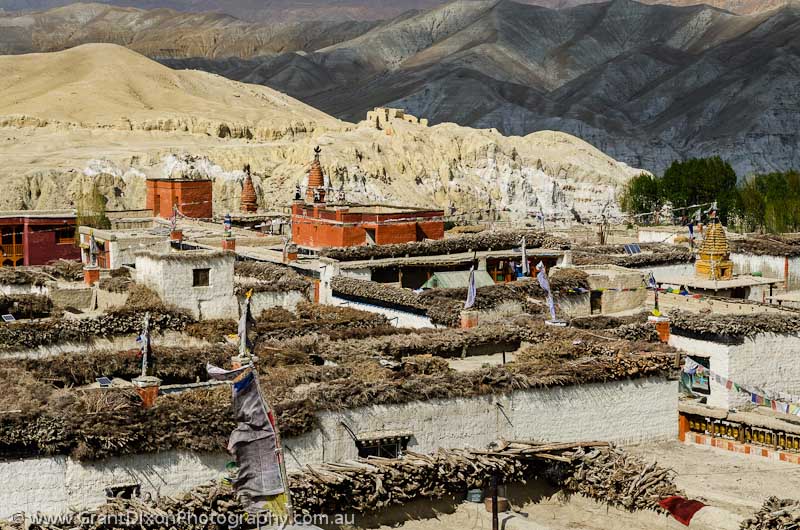 image of Lo Manthang rooftops
