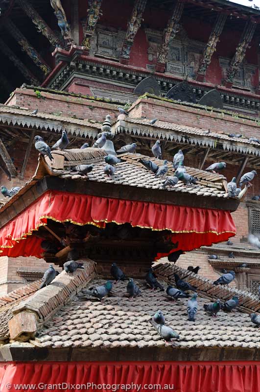 image of Kathmandu Durbar Square temple rooves