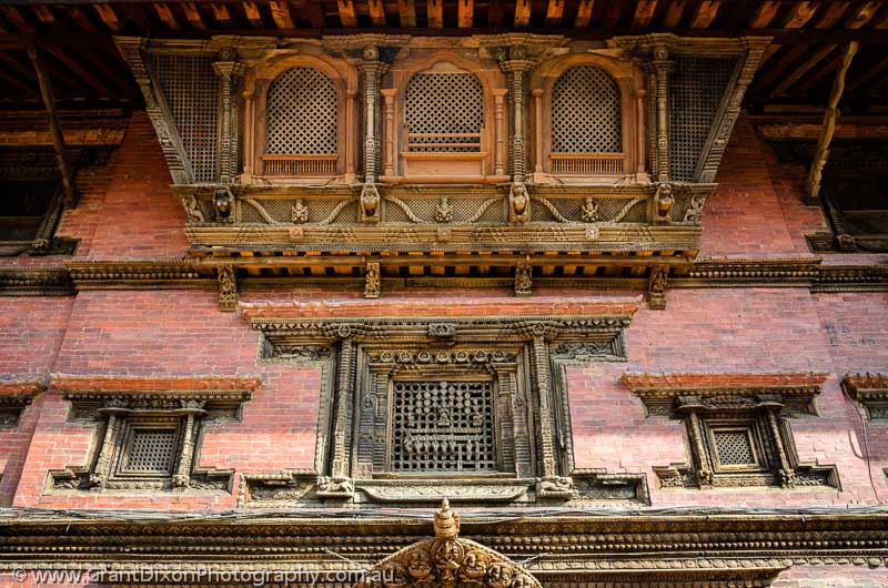 image of Patan carved windows