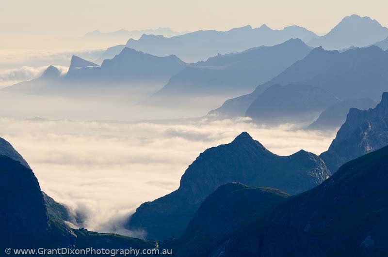 image of Lofoten morning mist
