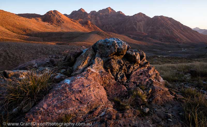 image of Red Mountain sunset 1