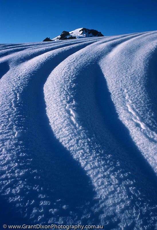 image of Olivines snow runnels