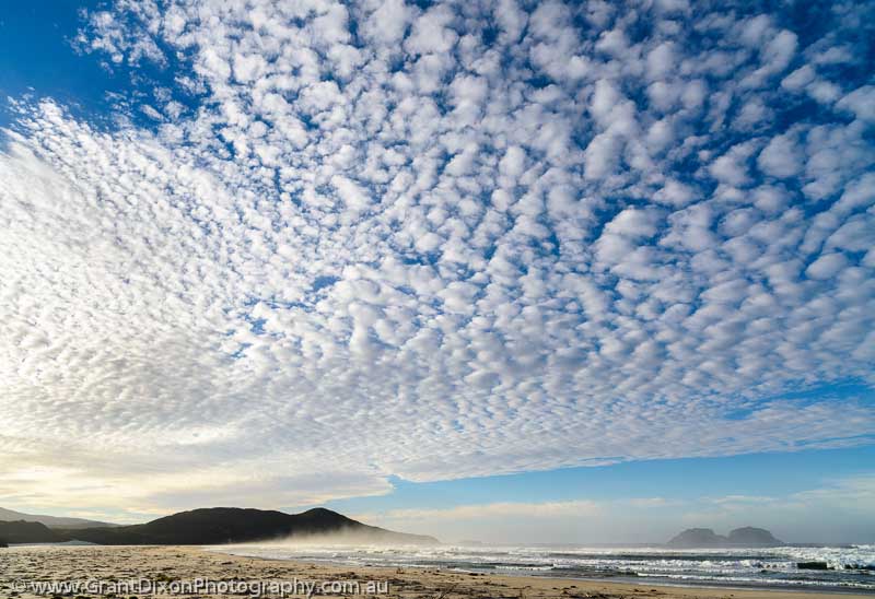 image of Prion Beach clouds