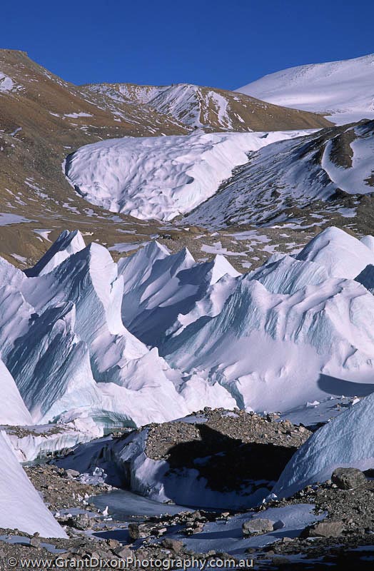image of Dry glacier