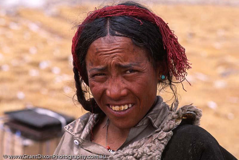 image of Tibetan nomad