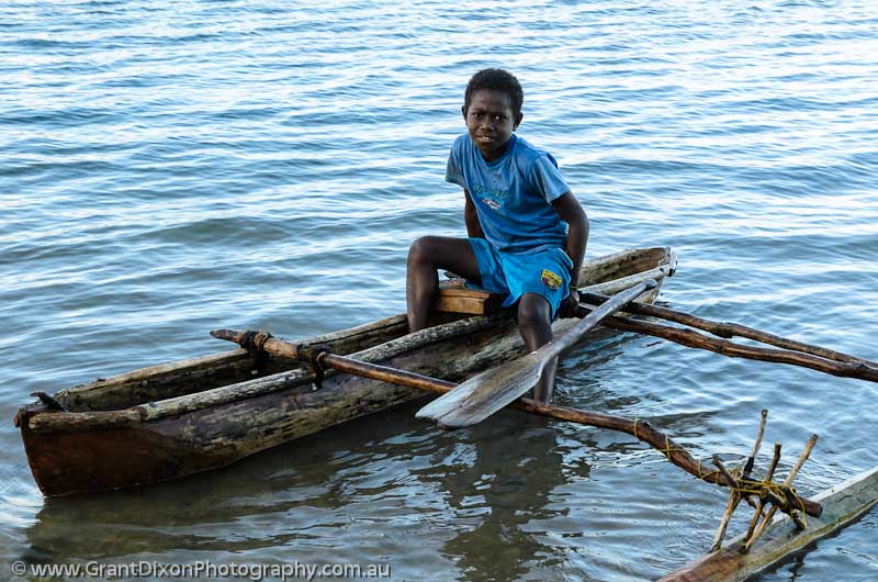 image of Lawa canoe boy