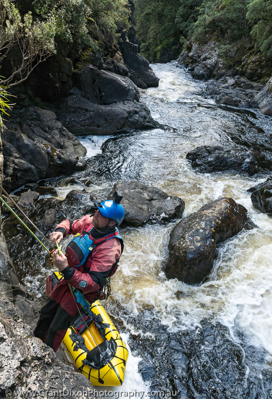 image of Abseil to raft