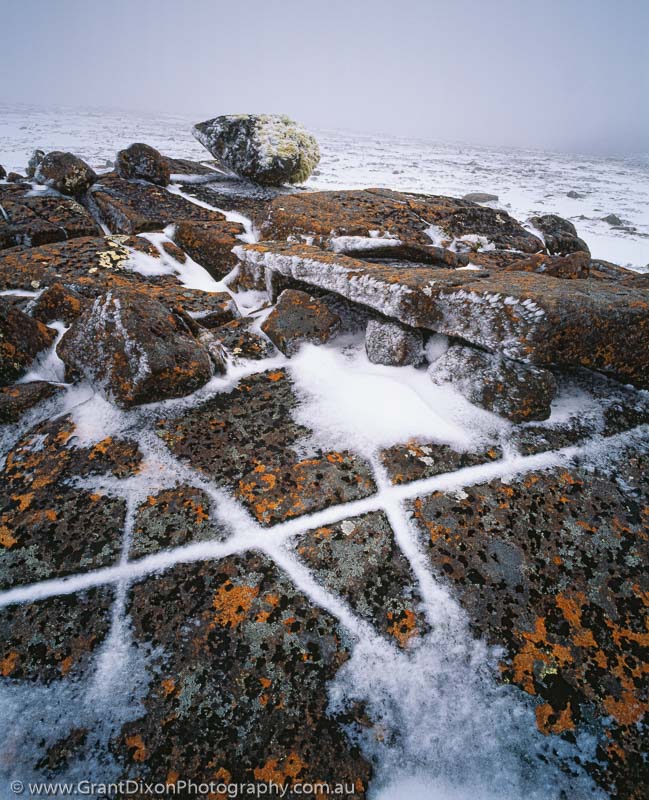 image of Dolerite and snow
