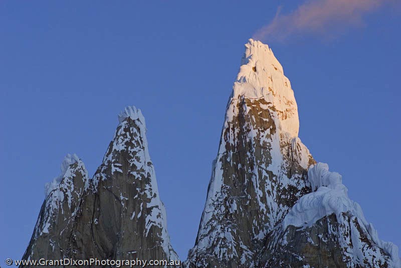 image of Cerro Torre alpenglow