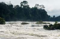 Chheay Areng rapids in wet season, Areng River, Koh Kong, Cambodia.