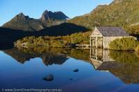 Cradle Mountain & Lake Dove, Cradle Mtn - Lk St Clair National Park, Tasmanian Wilderness World Heritage Area.