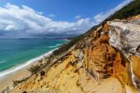 Carlo Sandblow, Rainbow Beach, Great Sandy National Park, Sunshine Coast, Queensland.