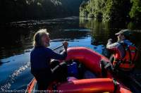 Rafting in Gordon gorge, Gordon River, Franklin-Gordon Wild Rivers National Park.