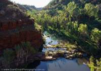 Waterhole, Dales Gorge, Hamersley Range, Karijini National Park, Western Australia.