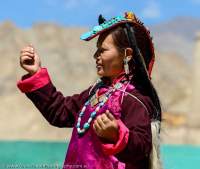 Traditional dancing, Ladakh Festival, Leh, 2013