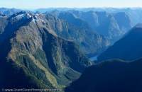 Mt Crowfoot, Fiordland National Park, New Zealand.