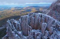 Rime ice, Ben Lomond National Park, Tasmania.